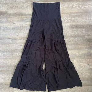 WEARBALES Flared Black Bell Bottom Pants